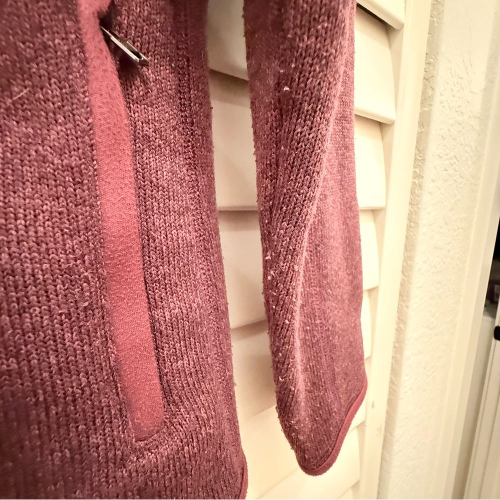 Women's Better Sweater® Fleece Jacket in Dark Ruby - Picture 5 of 6